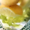 mauimayumi's cooksnap of when they made セロリの葉で♪デトックスウォーター.