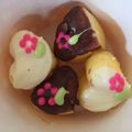 ちゃろは's cooksnap of when they made ♡♡ハートのひとくちケーキ♡♡.