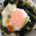 ぱぴぷぅぅぅ's cooksnap of when they made とろ～り半熟卵 ＊ ほうれん草ソテー.