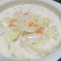 みくろん♡'s cooksnap of when they made 豆乳クリームスープ☆味噌汁.