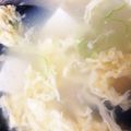 ぴっぴpip's cooksnap of when they made 豆腐と卵の中華スープ.