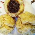 sayappe's cooksnap of when they made バナナカップケーキ(無水鍋QC使用).