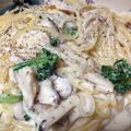 ラテりす's cooksnap of when they made 濃厚〜♡ベーコンときのこのクリームパスタ.