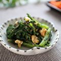 まろんかふぇ's cooksnap of when they made 春菊のクルミ和え.