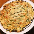 はるきゃり's cooksnap of when they made 簡単☆ニラチヂミ.