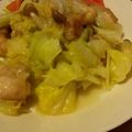 nyamu12's cooksnap of when they made 春キャベツと鶏肉の塩炒めガーリック風味.