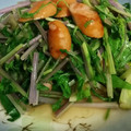 ぽむっとサイダー☆'s cooksnap of when they made 水菜のジャっと炒め.