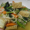 fruitschan's cooksnap of when they made ☆小松菜と厚揚げとひらたけの煮浸し☆.