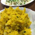 83o's cooksnap of when they made レンジで★デリ風かぼちゃサラダ☆*･｡ﾟ.