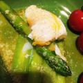 highzi's cooksnap of when they made アスパラの半熟卵のせ.