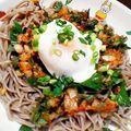 松茸1213's cooksnap of when they made キムチ蕎麦.