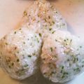 ringoochan's cooksnap of when they made これは美味しい！ゴマねぎおにぎり.