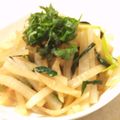 papikun's cooksnap of when they made 大根と細ネギの蒸し炒めオイスターソース味.