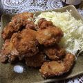 二児の母ちゃん❤︎'s cooksnap of when they made 鶏の竜田揚げ.