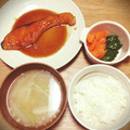 meshio's cooksnap of when they made 焼き鮭だけぢゃない♪鮭の生姜焼き♡.