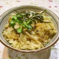 elisalice's cooksnap of when they made お土産の佃煮で◎炊きこみご飯.