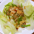namy7mori's cooksnap of when they made 旨みたっぷり♪レタスとじゃこのサラダ.