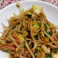 きょろ222's cooksnap of when they made もやしとピーマンのカニカマ炒め.