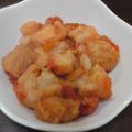 亜久里's cooksnap of when they made 残り物のフランスパンで、トマトのパン粥.