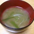 maarine's cooksnap of when they made 茎ワカメのおみそ汁.