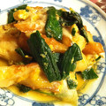 deko262007's cooksnap of when they made 竹輪とねぎの卵とじ.