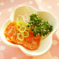 あやちん０８１６'s cooksnap of when they made ネギと鮪のヌタ❀.