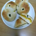 kamemii's cooksnap of when they made まんまる♪南瓜あんぱん.