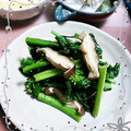 ＴＯＭＯＷＡＴ's cooksnap of when they made 産直農家の「のらぼう菜の素炒め 」.