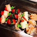 めぐみんぐーう's cooksnap of when they made プチトマトピンチョス、生ハムでおもてなし.