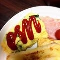 ｔ＊m's cooksnap of when they made ＊朝食に*ほうれん草のオムレツ＊.