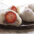 sweetmoka's cooksnap of when they made 切り餅で簡単！！★いちご大福★.