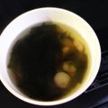 chamamaz's cooksnap of when they made 春の味覚♡簡単！生わかめのお吸い物〜.