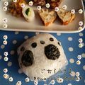 えまっちママ's cooksnap of when they made キャラ弁★彡にゃんこ肉球にぎり.