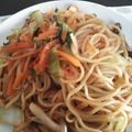 かぴーな's cooksnap of when they made 昼ご飯に！豚キムチ焼きそば.