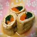 チョコさく's cooksnap of when they made 作り置きおかず「うす揚げの野菜巻き煮」.