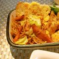 Snow＊Love's cooksnap of when they made 夜食グルメ★炒り卵ぶっかけソース焼きそば.