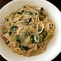姫華ｯち's cooksnap of when they made ツナとほうれん草のスープパスタ.