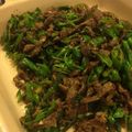 むちmuchiko's cooksnap of when they made 甘とうの牛肉トウチ炒め★ししとう.