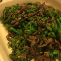 むちmuchiko's cooksnap of when they made 甘とうの牛肉トウチ炒め★ししとう.