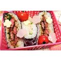 かたあげぱんだ's cooksnap of when they made おにぎらず♡.
