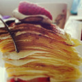 ニコちぃ's cooksnap of when they made 簡単クレープ生地でミルクレープ.