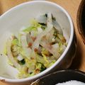 にこたん＊'s cooksnap of when they made キャベツと水菜の梅おかか和え.