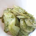 かざぴー's cooksnap of when they made 簡単おつまみ☆ジェノベーゼ＆ポテト.