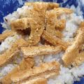 せつせつせつ's cooksnap of when they made あぶらげのリメイクでキツネご飯.
