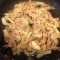mifinosuke's cooksnap of when they made 醤油麹で豚と玉ねぎ炒め.