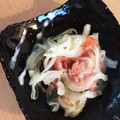 クッキキますたろう's cooksnap of when they made 新玉ねぎとスモークサーモンの和え物.