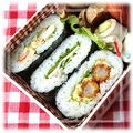 KENチャン's cooksnap of when they made 卵とカニカマおにぎらず.