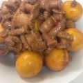 モコチャミ's cooksnap of when they made ❀若鶏たまひも煮❀.
