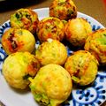 豆大福モッチ's cooksnap of when they made がっつりキャベツのタコ焼き☆これでもか‼.