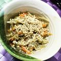 ぽこ☆ちゃん's cooksnap of when they made 簡単！！ごぼうとにんじんのそぼろきんぴら.